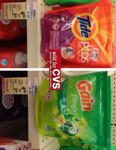 Tide Pods Or Gain Flings $1.99 Each!