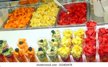 Fresh Cut Fruit Plastic Containers Local Nh C S N Shutterstock