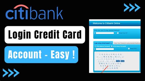 How To Login Citibank Credit Card Account Youtube