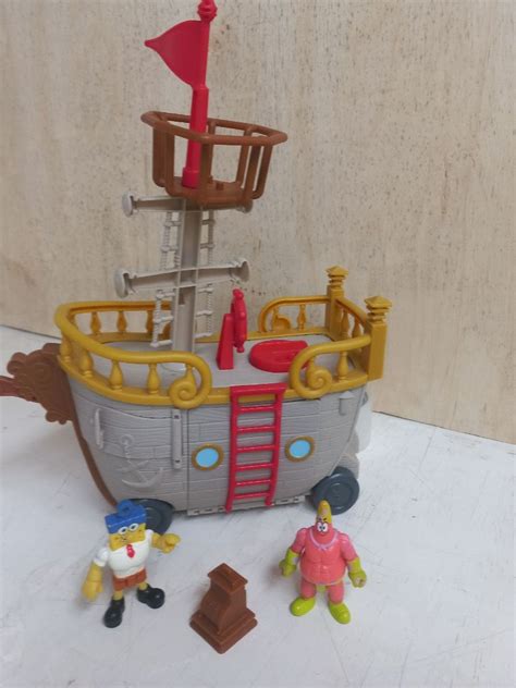 Barco Bob Esponja Brinquedo para Bebês Imaginext Bob Esponja Usado