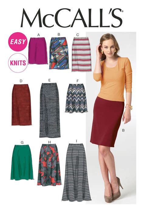 Purchase Mccall S Misses Skirts In Lengths And Read Its Pattern