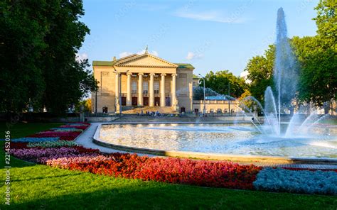 Grand Theatre Neoclassical Opera House Located In Pozna Poland In