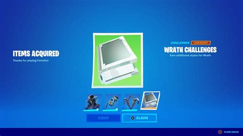 How To Complete All Wrath Challenges In Fortnite Cryptic Curse Bundle