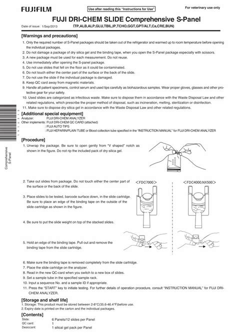 PDF FUJI DRI CHEM SLIDE Comprehensive S Panel DOKUMEN TIPS