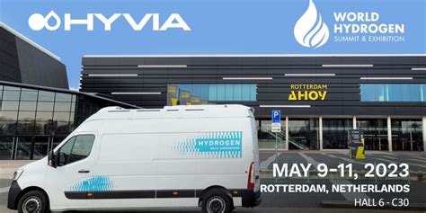 HYVIA à World Hydrogen Summit Rotterdam avec les premiers essais