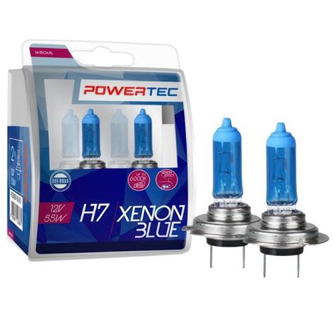 Llampa Powertec Xenon Blue H7 12V Duo Mt Ptzxb7 S2 Megatek