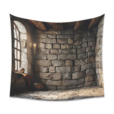 Medieval Stone Wall Backdrop, Wall Hanging - Etsy