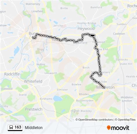 163 Route Schedules Stops And Maps Middleton Updated