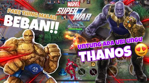 Comeback Kunci Kemenangan Ada Di Jentikan Thanos Marvel Super War