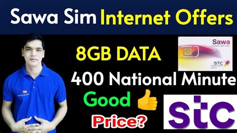 Sawa Sim New Internet And Minutes Package Sawa Sim 8Gb Data 400