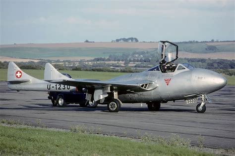 Swiss Air Force De Havilland Vampire T Dh De Havilland