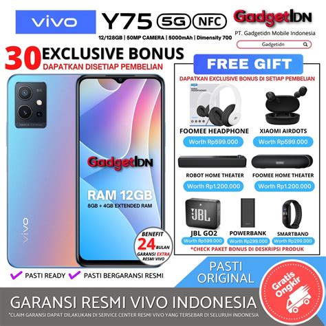 Jual Vivo Y G Nfc Gb Ram Gb Gb Extended Ram Garansi