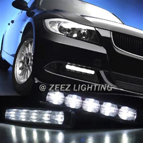 Purchase High Power Ultra Bright White Led Daytime Running Light Kit