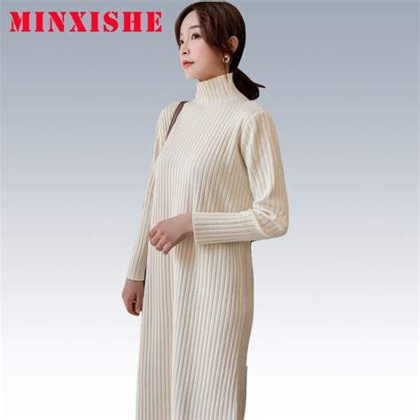 Womens Autumn Winter Sweaters Clothing 2019 Jumper Pullovers Turtleneck