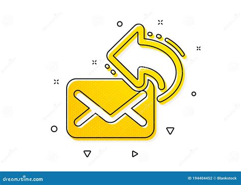 Share Mail Icon New Newsletter Sign Vector Stock Vector