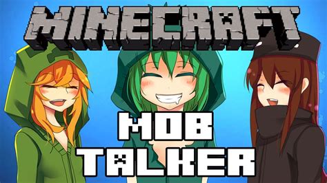 Minecraft Mod Showcase Mob Talker YouTube