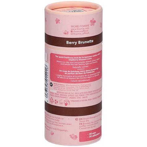 Foamie Shampoing Sec Solide Berry Brunette G Redcare Pharmacie