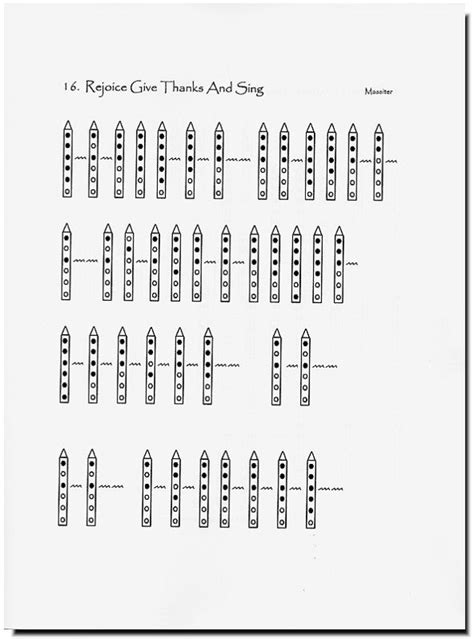 Hymns Of Praise Songbook For The 6 Hole Native American Flute