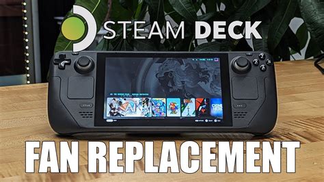 Steam Deck Noisy Fan Replacement Tutorial Robots Repair Youtube