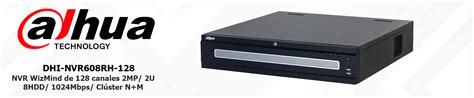 DAHUA DHI NVR608RH 128 XI NVR WizMind De 128 Canales 2MP 2U