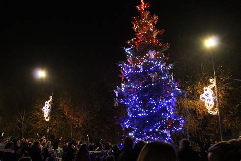 Encesa Dels Llums De L Arbre De Nadal De La Pla A Major Flickr