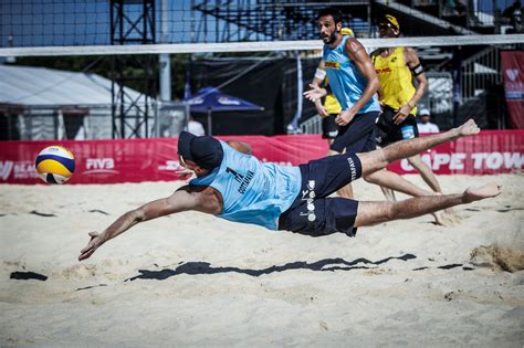 Beach volley, World Tour 2022 Cape Town. Nicolai/Cottafava quinti in