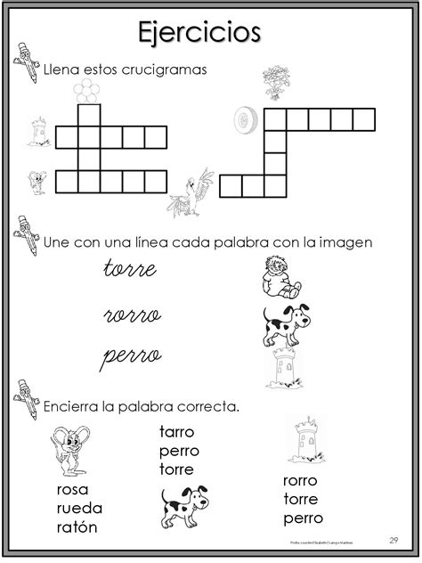 50 Ejercicios De Lecto Escritura Para Preescolar Y Primaria 015 Imagenes Educativas