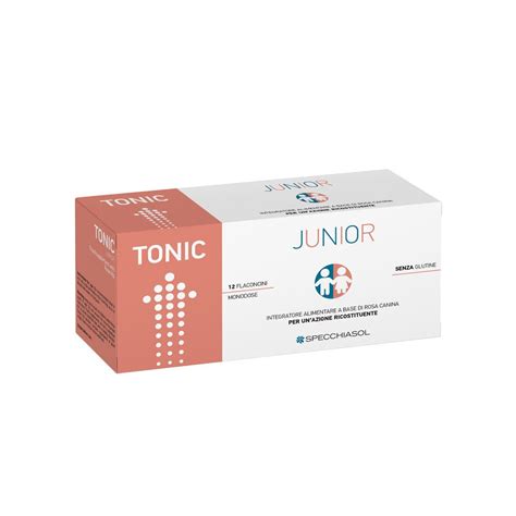 Specchiasol Tonic Junior 12 Flaconcini Da 10 Ml Tonic Integratore Per