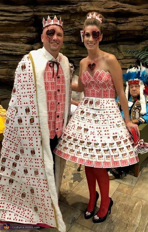 King Of Hearts Costume King And Queen Costume Queen Of Hearts