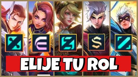 COMO ELEGIR TU ROL Aprende El Rol Indicado Para Ti Mobile Legends