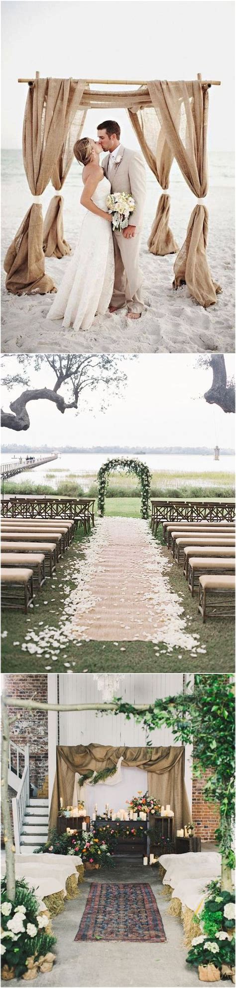 Top 20 Rustic Burlap Wedding Arches And Backdrop Ideas Burlap Wedding Wedding Arch Wedding