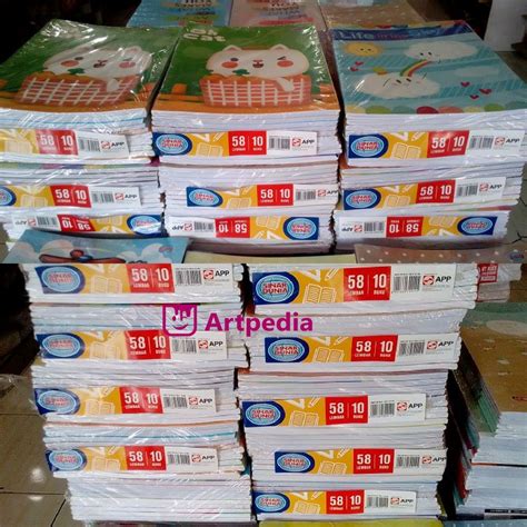 Jual HARGA MURAH Buku Tulis 58 Lembar Sinar Dunia Buku SIDU 58 1