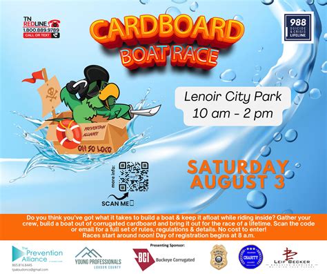 Cardboard Boat Race — Loudon County Tourism