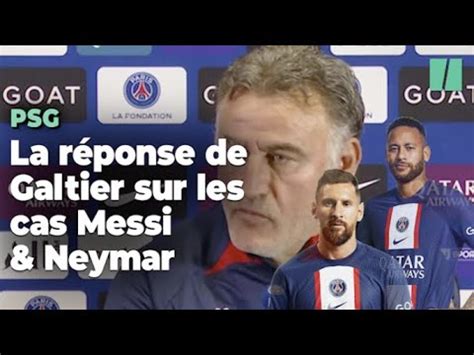 Galtier Vasif Sur La Sanction De Messi Mais Condamne La Manifestation