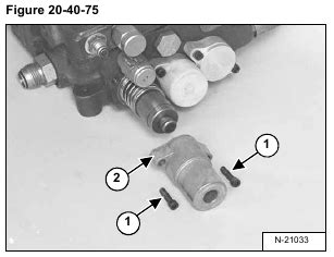 Bobcat Hydraulic Control Valve Foot Control Lift Spool And Detent