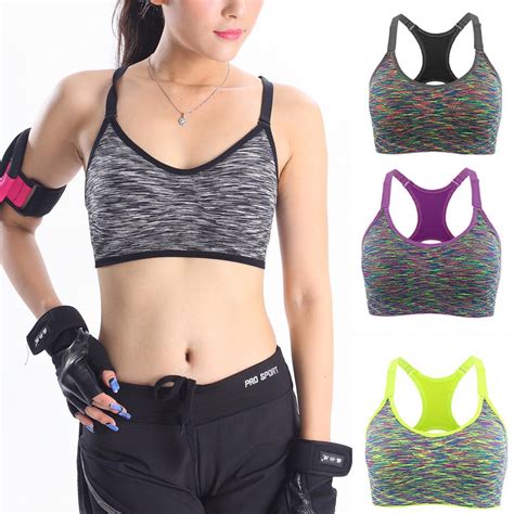 Buy Knx Women S Removable Padded Sports Bras Lingerie Support Workout