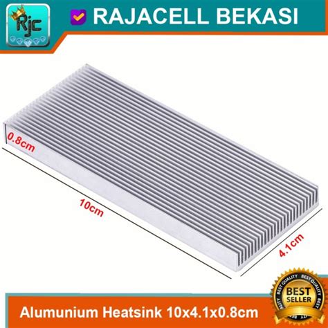 Jual Heatsink Aluminium Alumunium Pendingin 10x4x0 8 26S HPL COB TR