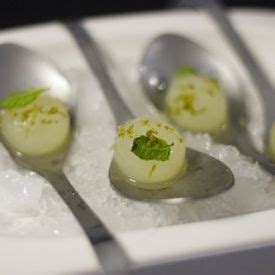 Carbonated Mojito Spheres This Reverse Spherification Technique