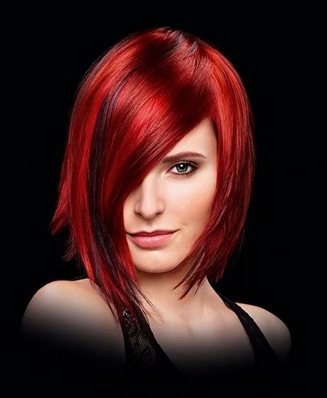 Couleur cheveux rouge Beauté et style