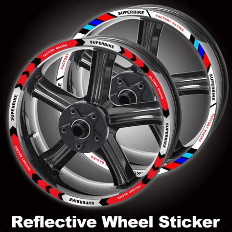 Wheel Stickers For Ducati STREETFIGHTER Rim Tape Motorcycle Decals