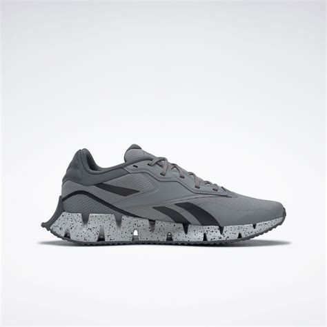 Zig Dynamica 4 Shoes In Pure Grey 5pure Grey 7core Black Reebok