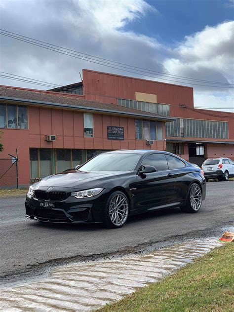 BMW M4 F82 Black Brixton Forged CM10 Wheel Wheel Front