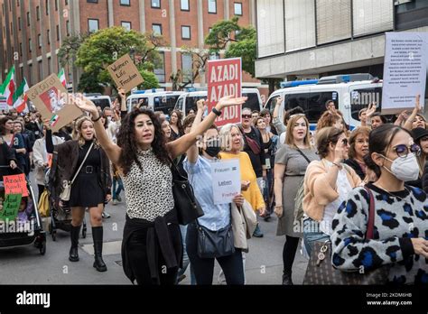 Demonstration And Rally In Solidarity With Protesting Women In Iran