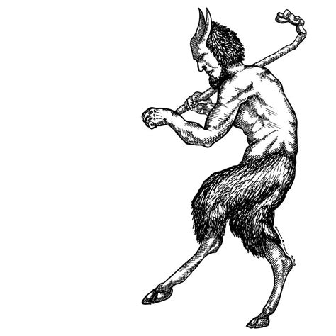 Pan Satyr Drawing By Karl Addison Fine Art America