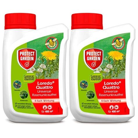 2x Désherbant jardin Protect garden Herbicide pelouse gazon mauvaise