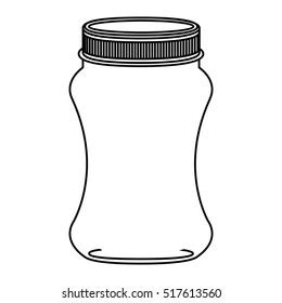 Isolated Mason Jar Design Stock Vector Royalty Free