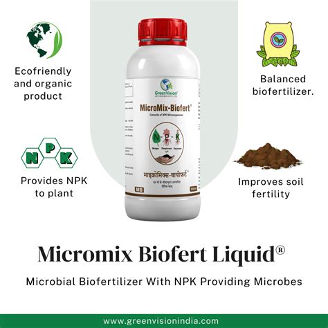 MicroMix Biofert Liquid Biofertilizer Manufacturer In India