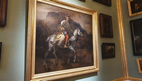 The Kings Rembrandt The Polish Rider In The Picture Gallery In The