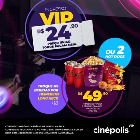 Cinépolis do Natal Shopping desconto para filmes da sala VIP