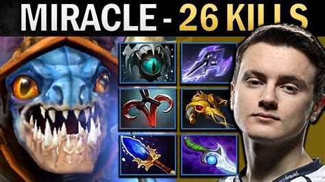 Slark Dota Gameplay Miracle With 26 Kills And Mage Slayer YouTube